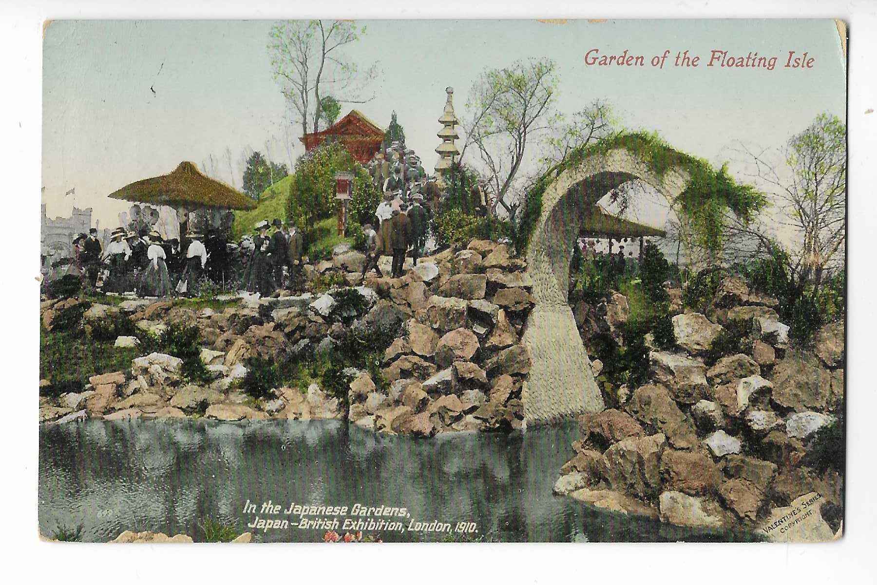 BNa Japońskie ogrody na Japońsko-Brytyjskiej Wystawie w Londynie 1910