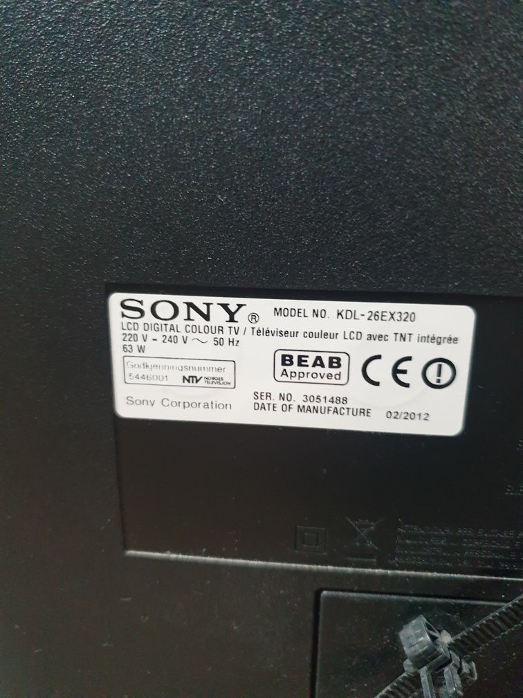 Telewizor Sony bravia lcd 26 kdl 26ex320 - NOWA CENA