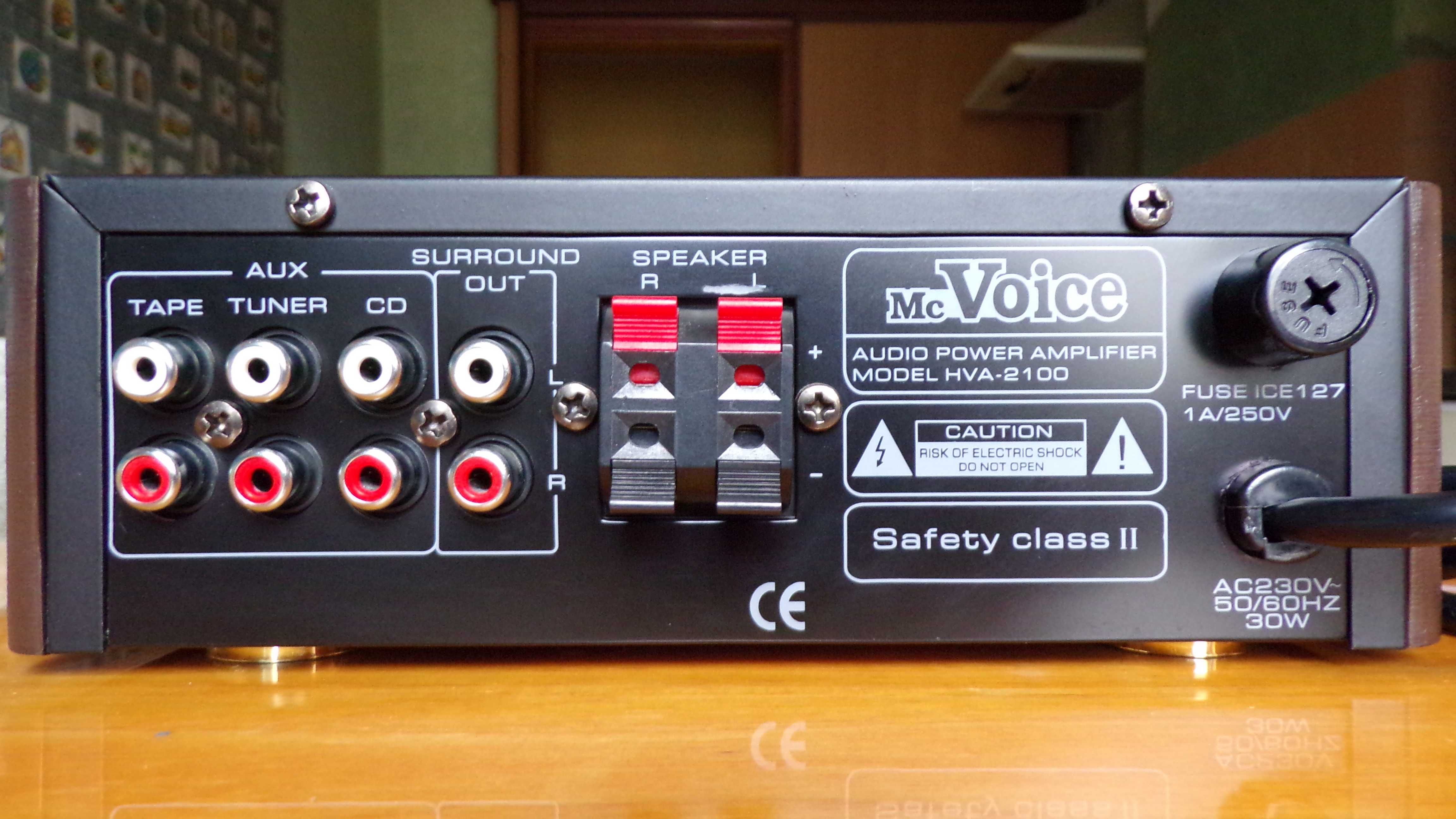 Wzmacniacz stereo Hi-Fi Mc Voice HVA-2100 30W