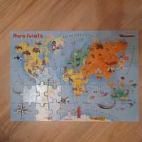 Puzzle Mapa świata