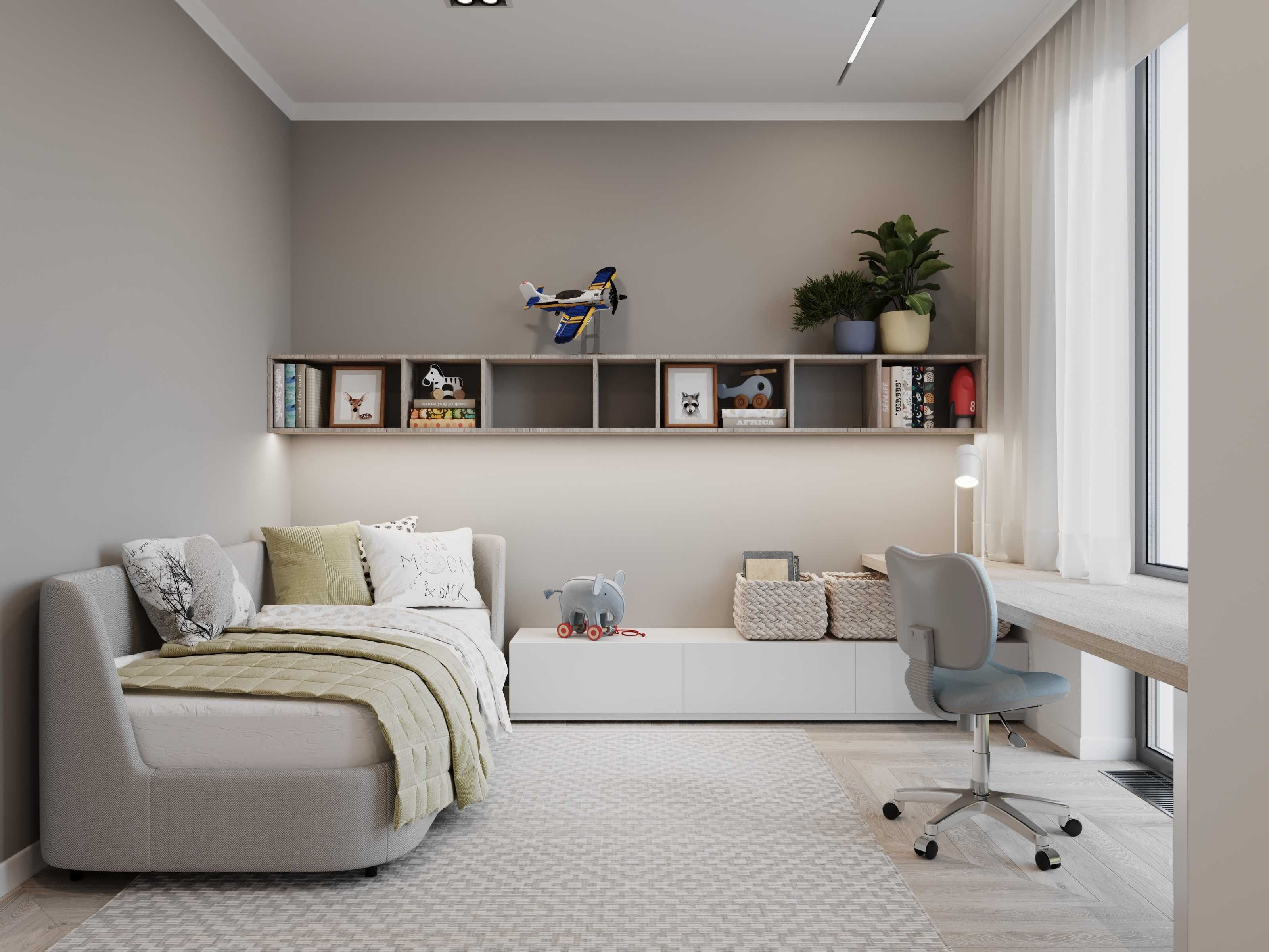 Дизайн интерьера квартир, дома, таунхауса, офиса. 3D визуализация.