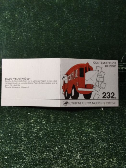 1989 Caderneta Felicitações MNH