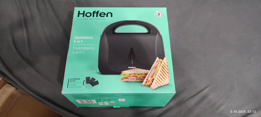 Hoffen opiekacz toster, gofrownica