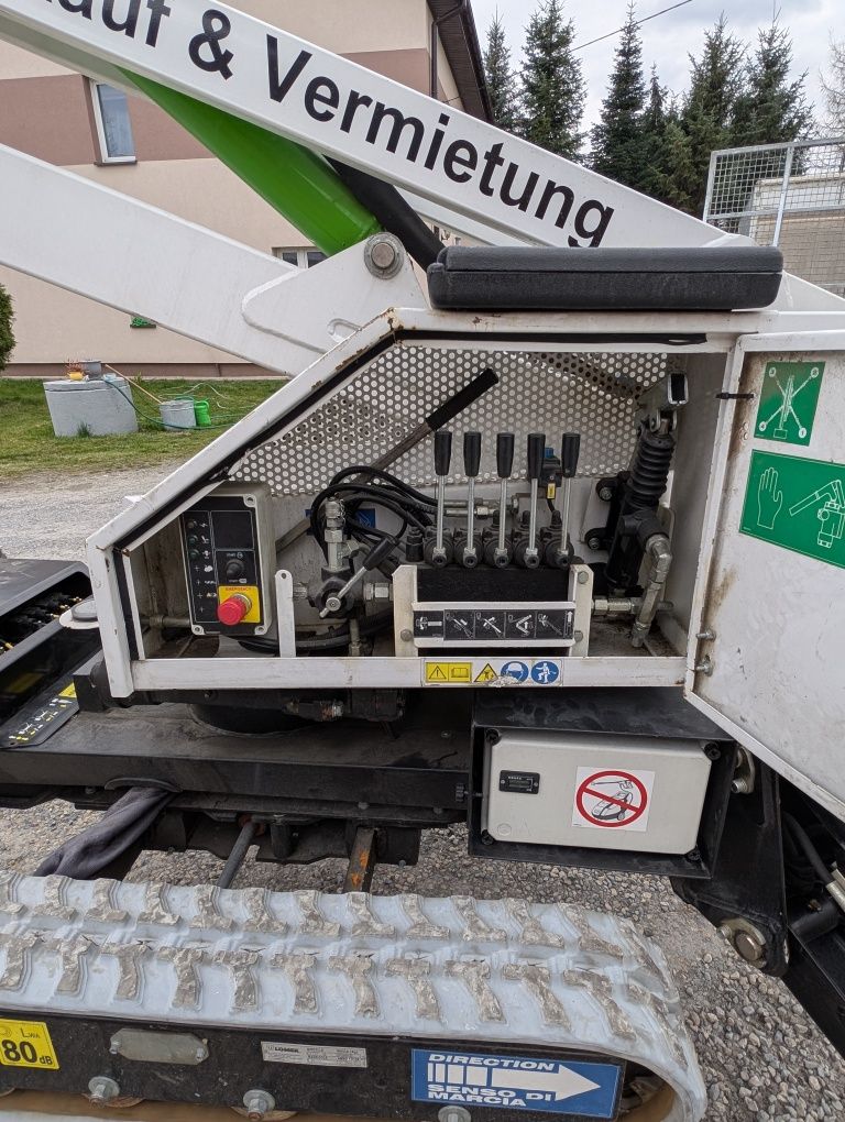 Podnośnik koszowy na gasienicach pająk samojezdny socage spj 315