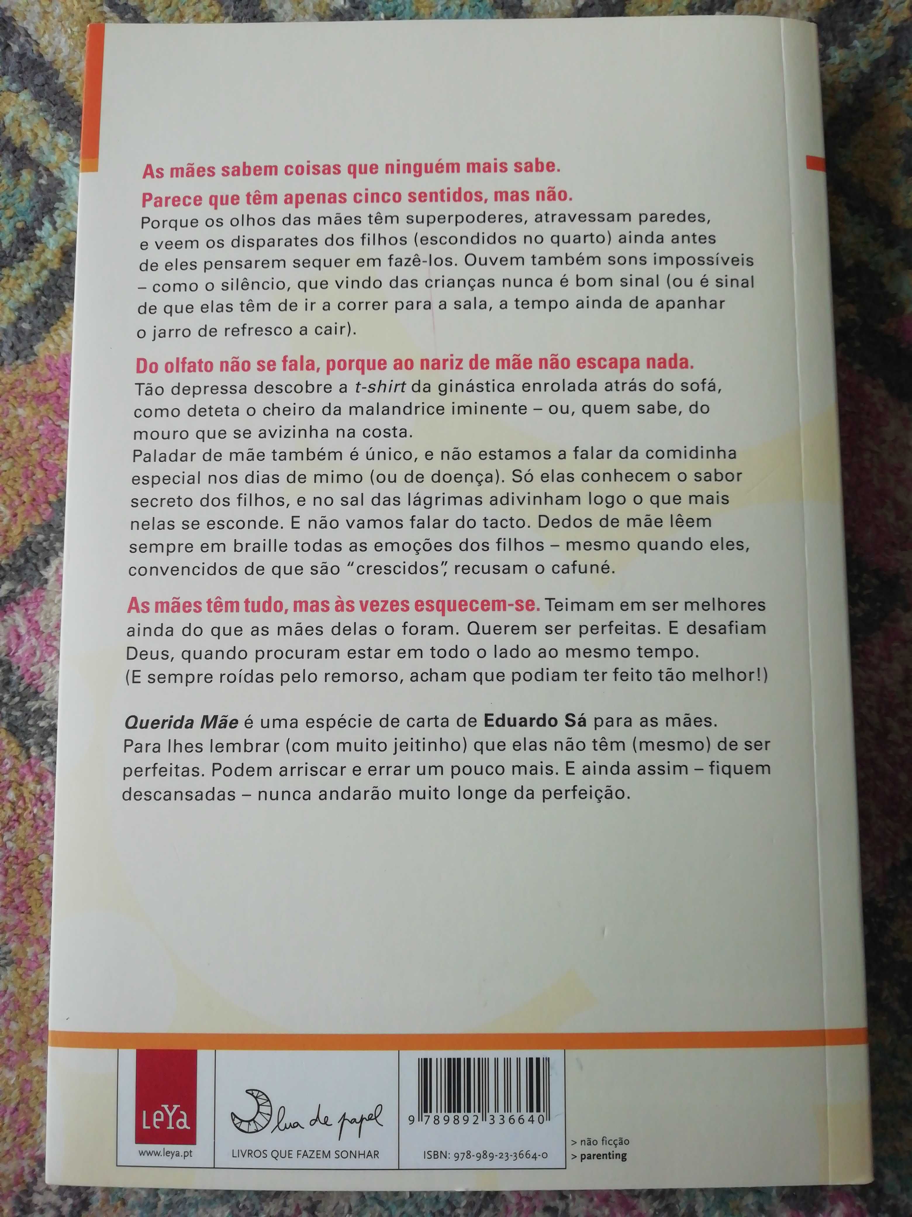 Livro "Querida Mãe", Eduardo Sá