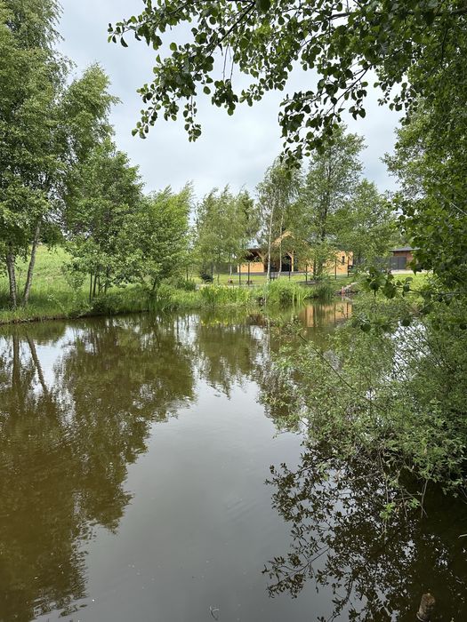 Domek 12 osob balia jacuzzi i staw na wyłączność Kaszuby Gowidlino