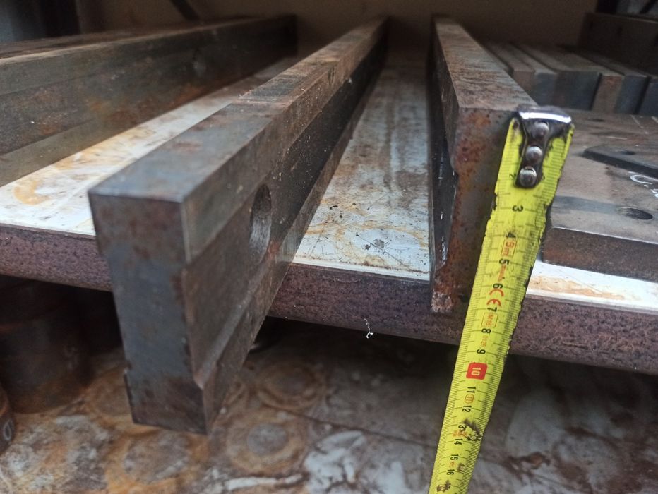 Noże gilotynowe na łuparki hartowane