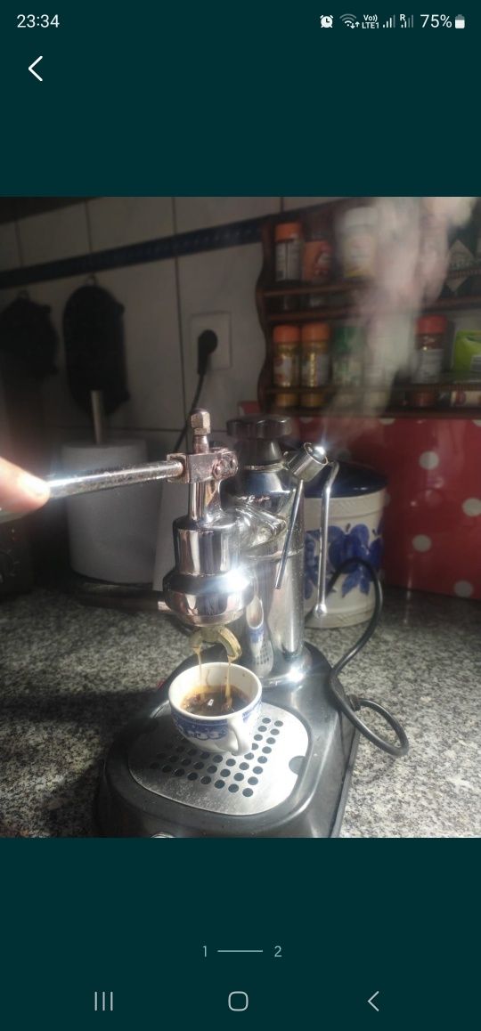 Maquina de cafe Pavoni