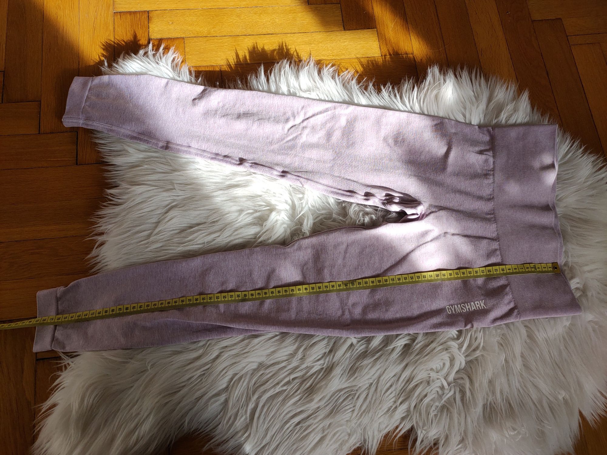 Legginsy sportowe gym trening jasne gymshark