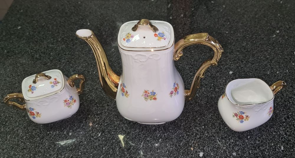 Serviço de café Porcelana vista alegre