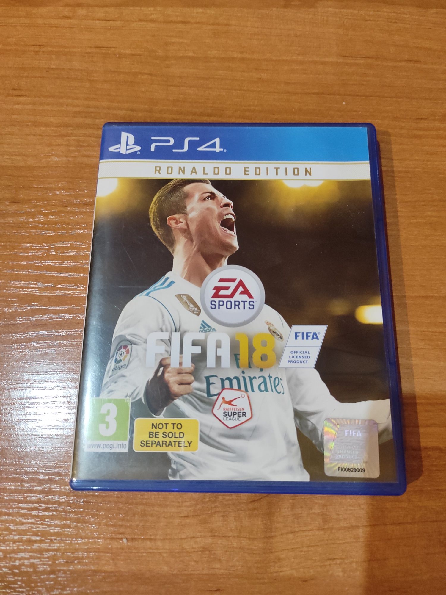 Gra FIFA 18 Ronaldo Edition na PS4