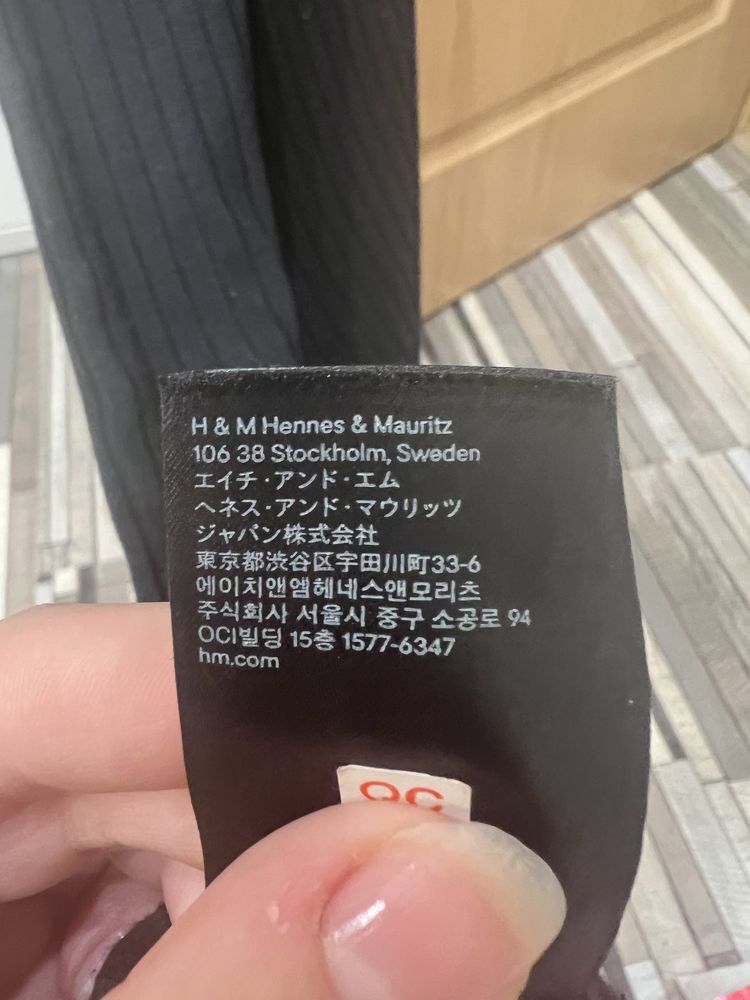 czarna dopasowana sukienka H&M rozm.S