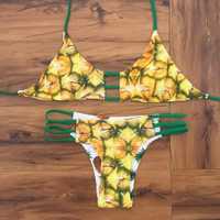 Bikini reversível "ananás" - tamanho S