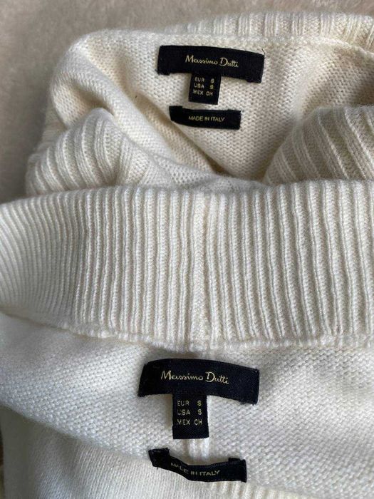 теплий вязяний костюм Massimo Dutti вовна +кашемір + віскоза , розм  S