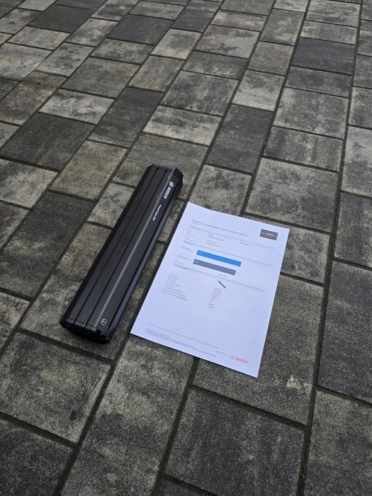 Bateria Akumulator BOSCH POWERTUBE 500Wh pionowa 76 cykli 94% sprawnoś