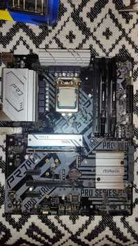 Комплект  мать и процессор на i5 11400f b560