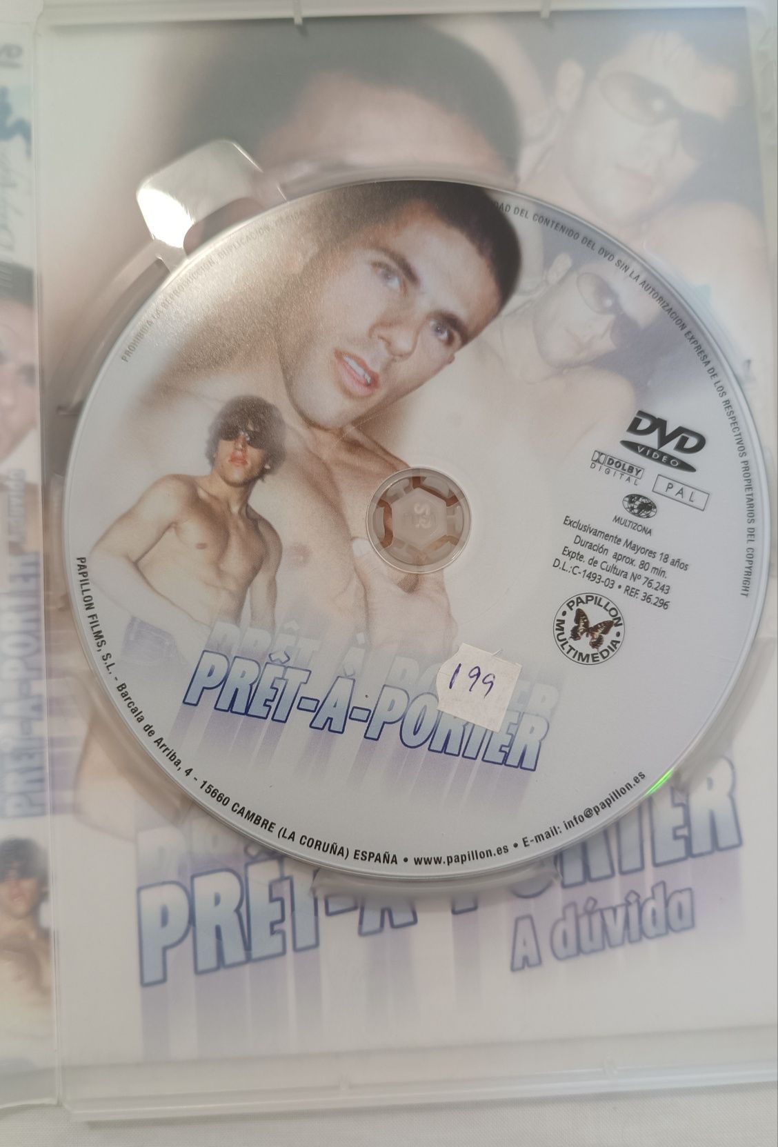Filme para adultos. DVD. A Dúvida