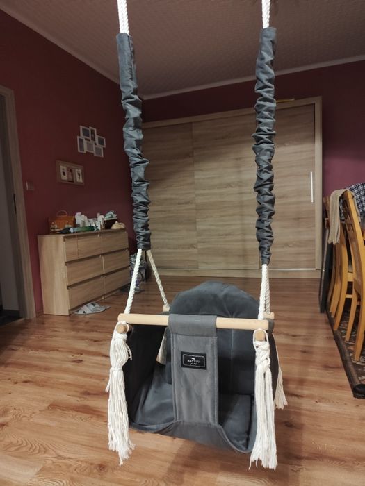 HUŚTAWKA dla dzieci MIŚ VELVET  oryginalna od NATILU do domu ogrodu