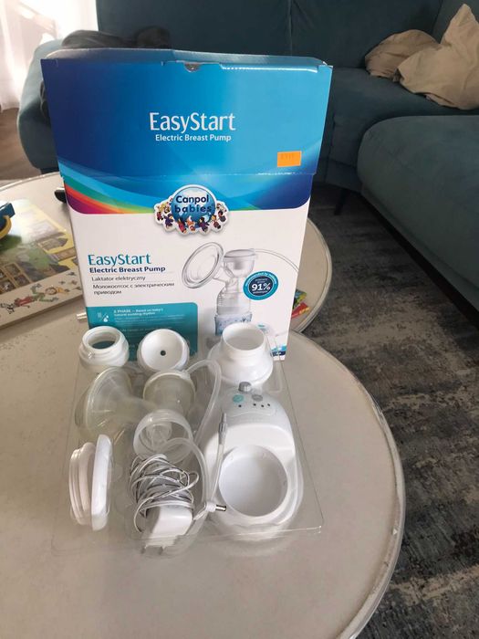Laktator Canpol Babies Easy Start. Używany jako rezerwowy