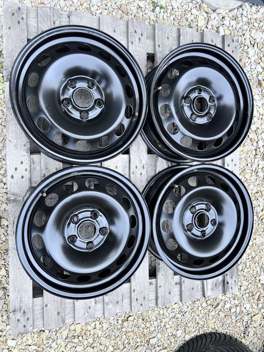 4xfelga stalowa 16” VW/SEAT/SKODA/AUDI (5x112 ET48)
