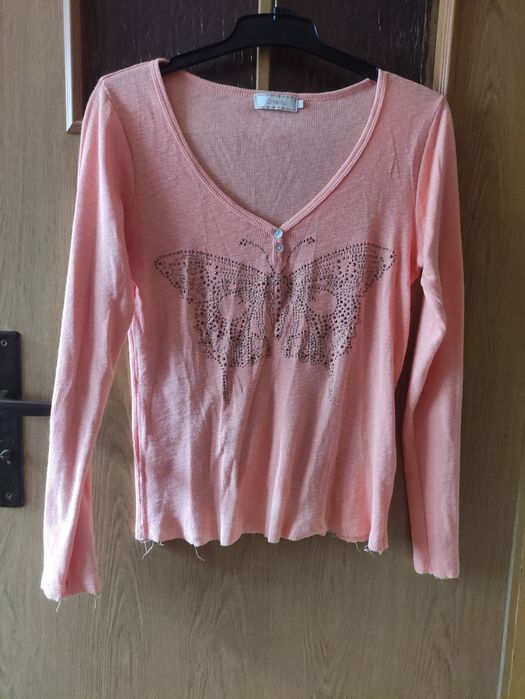 Piękna Bluzka Prążek M/38