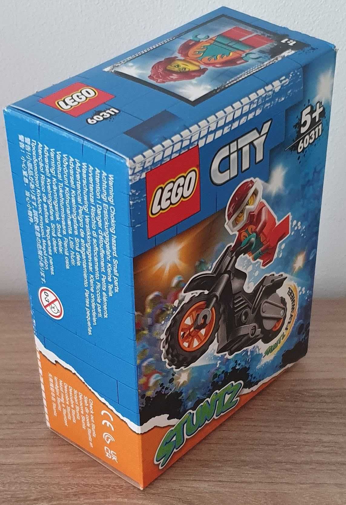LEGO 60311 City - Ognisty motocykl kaskaderski nowe