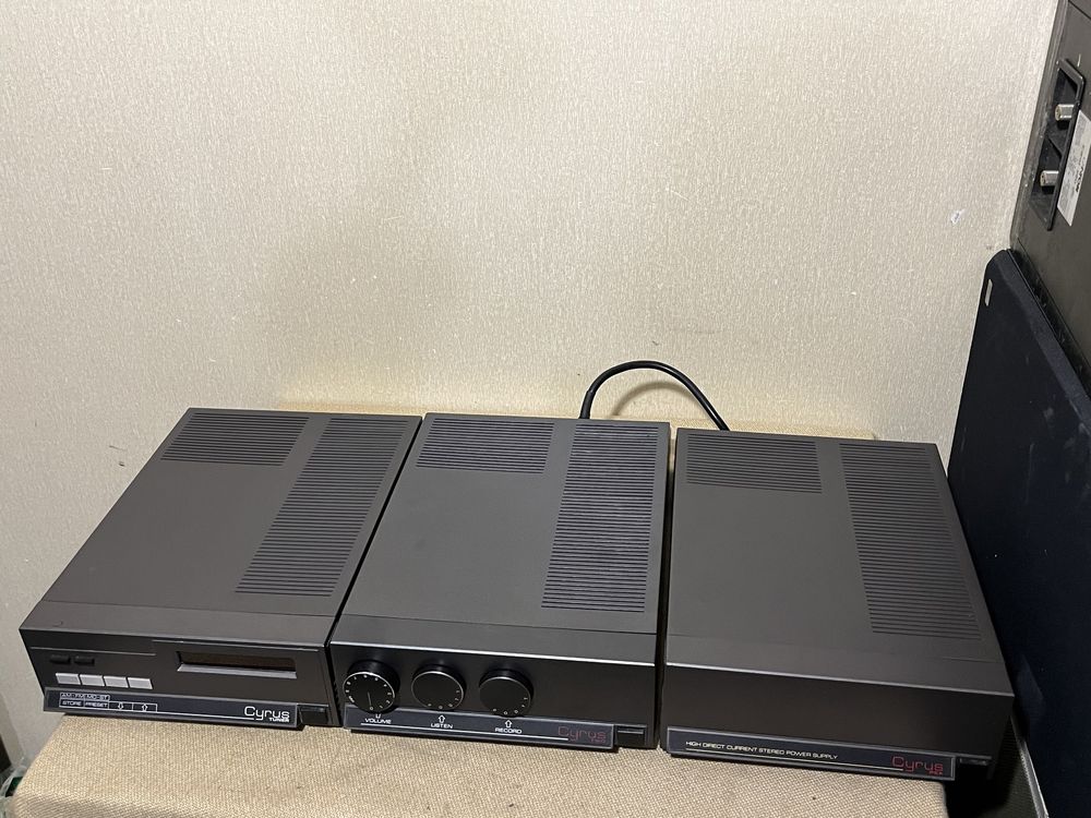 Шикарный HI-END усилитель CYRUS TWO MK1+PSX