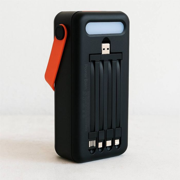 Потужний Повербанк на Сонячній Батареї 50000 mAh – PowerBank JS-635CX