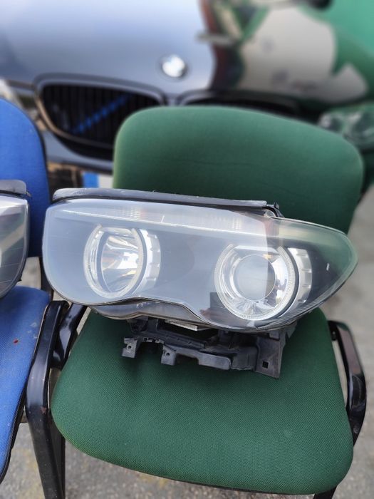 Faróis BMW serie 7 e65 fase 1 (os dois)