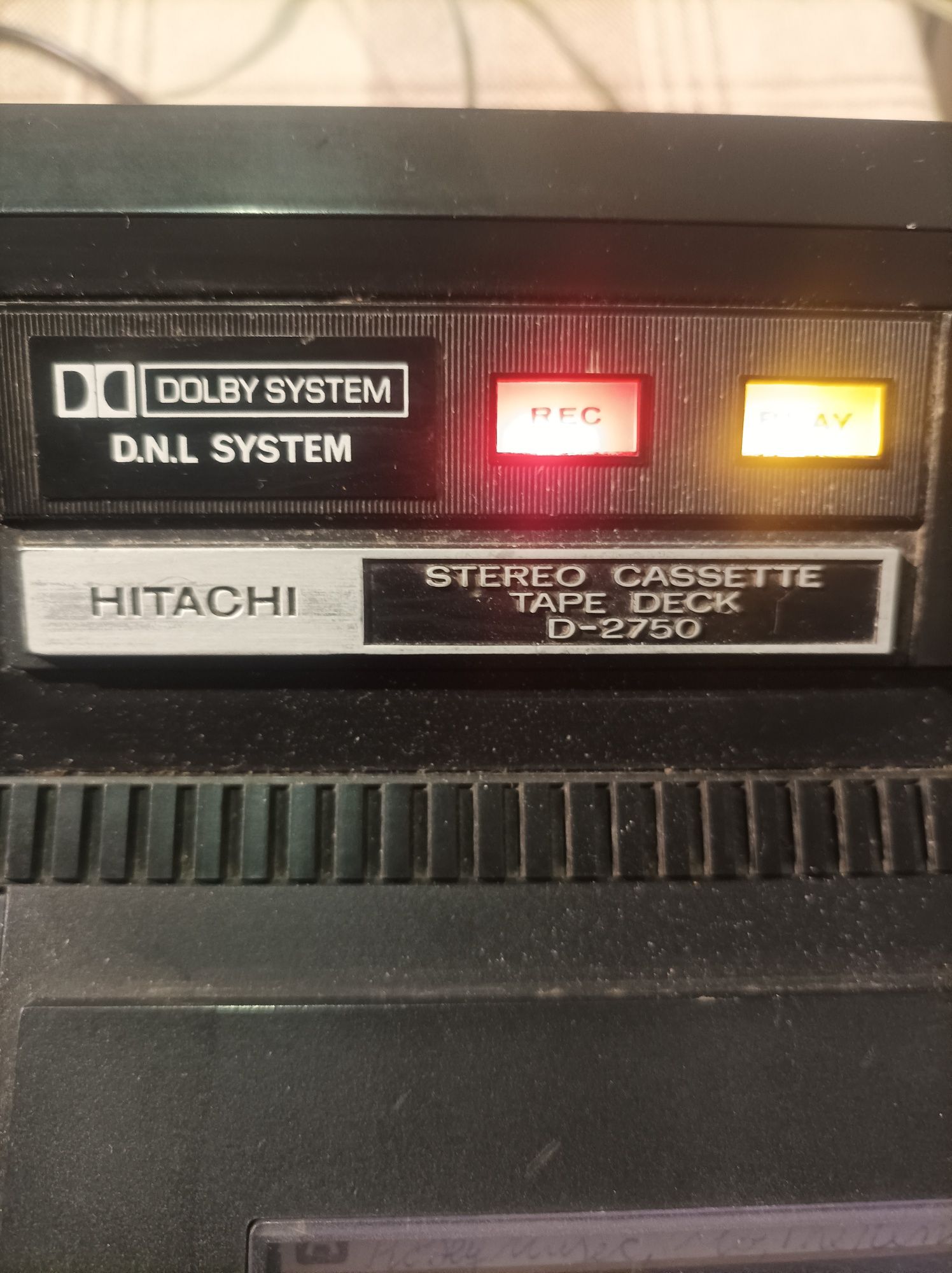 Tape Deck Hitachi D-2750 zabytek,klasyk,Japan
