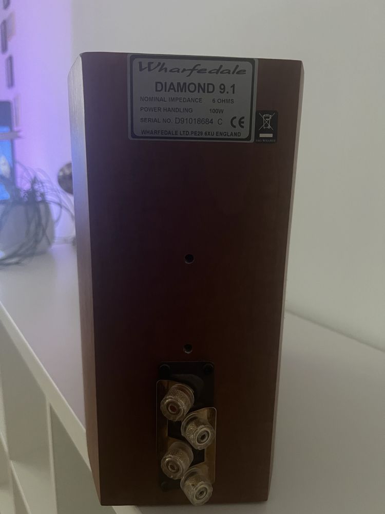 Amplituner denon + glośniki wharfedale