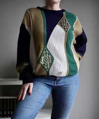 Sweter vintage jak coogi XL retro oldmoney