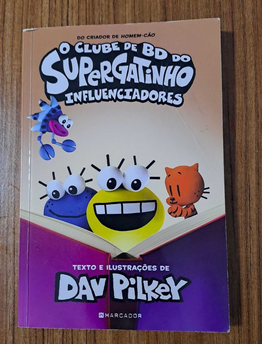 O clube de BD do supergatinho - Influenciadores - Dav Pilkey
