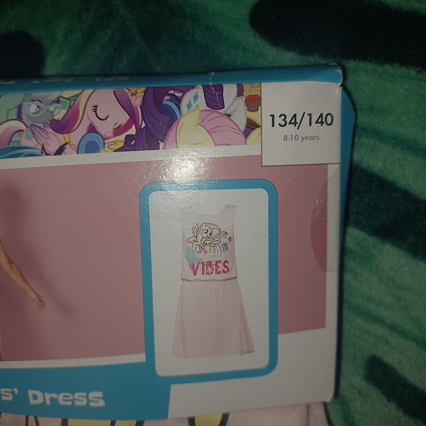 Nowa sukieneczka kocyki Pony