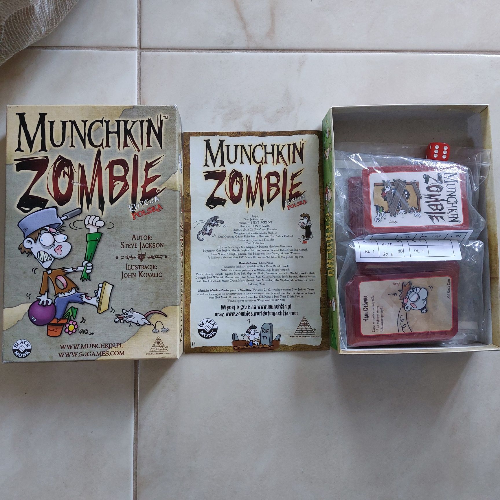 Munchkin Zombie Polska Edycja