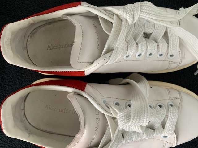 Białe sneakersy kultowej firmy Alexander McQUEEN rozm. 39