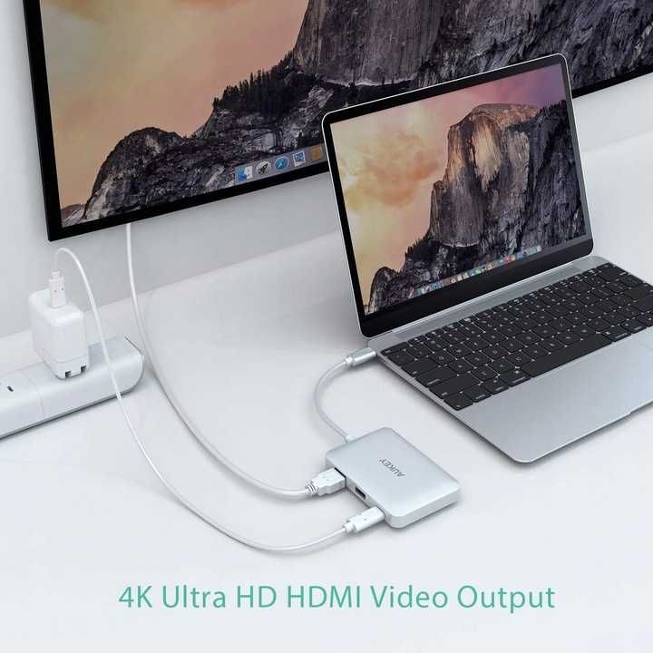 aukey port hdmi usb c