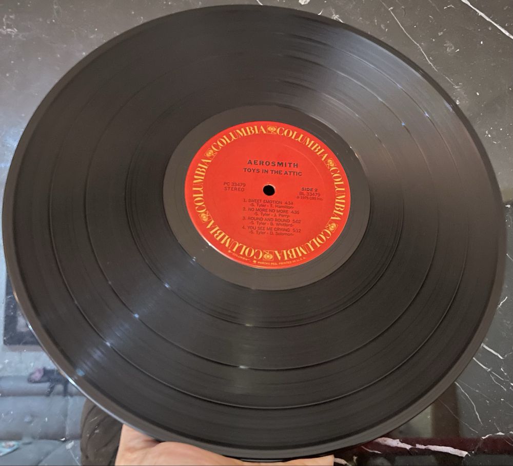 Vinil LP - Aerosmith – Toys in the Attic (First Press 1975, US)