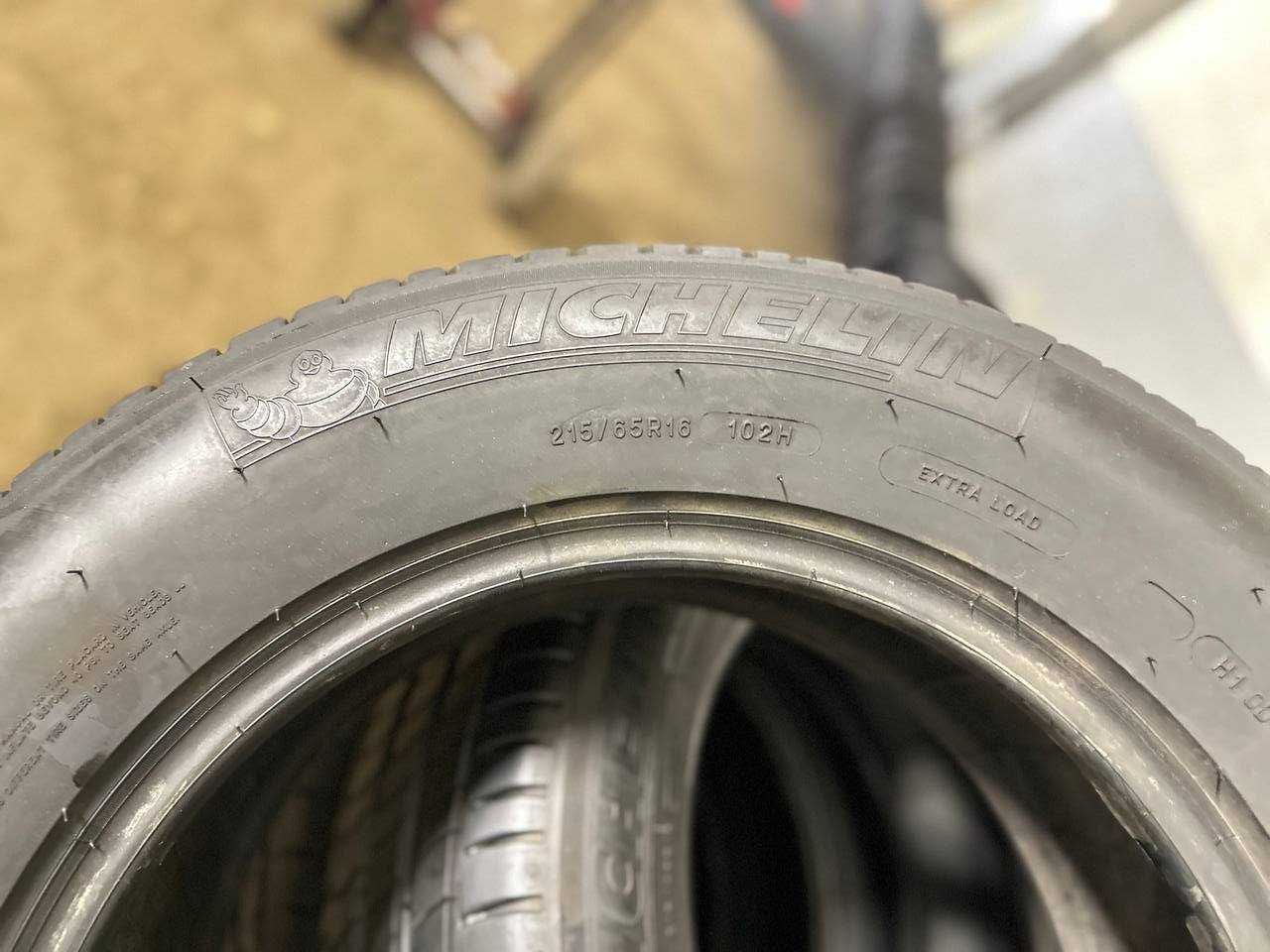 Літні шини 215/65 R16 Michelin Primacy3 2шт 2022рік 95%