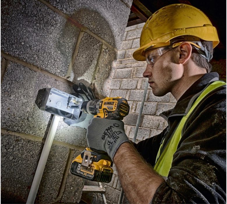 DEWALT Wkrętarka Wiertarka Udarowa Bezszczotkowa Akumulatorowa 18V