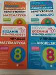 4X Nowy Egzamin Ósmoklasisty Arkusze Repetytoria Angielski Matematyka