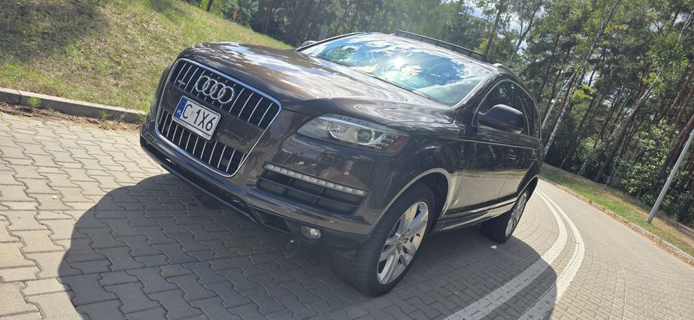 Audi q7 panorama 7 osobowy zamiana na canama quada