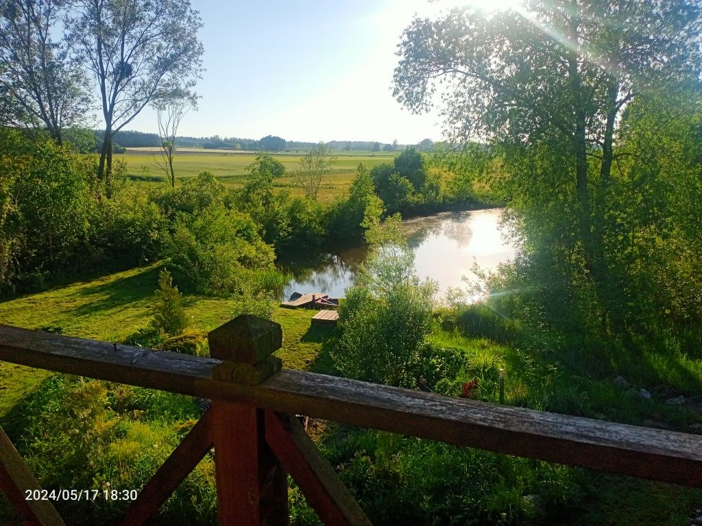 Dom nad stawem do wynajęcia 40 km od Białegostoku