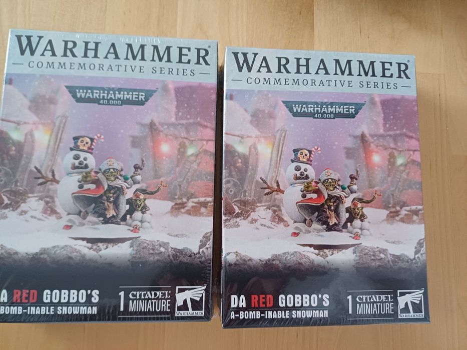 Warhammer 40K Da Red Gobbo's A-Bomb-Inable Snowman. NOWE W FOLII