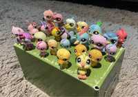 LPS Littlest Pet Shop oryginalne figurki: Zestaw ptaki i motyle