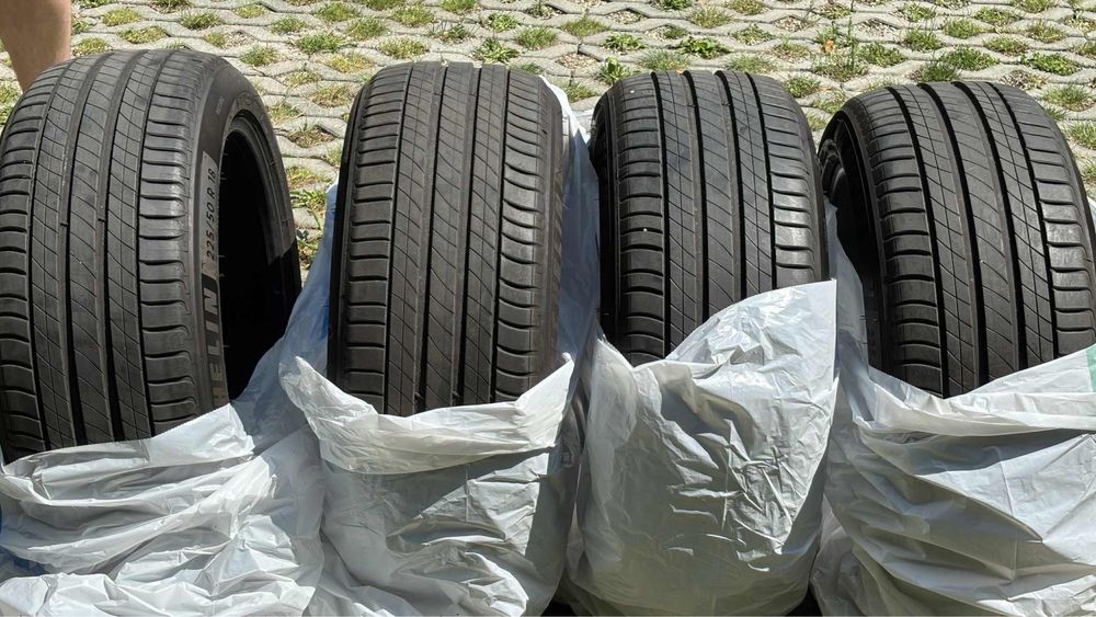 IDEALNY stan KOMPLET + 1 opony MICHELIN PRIMACY 4 letnie 225/50 R18