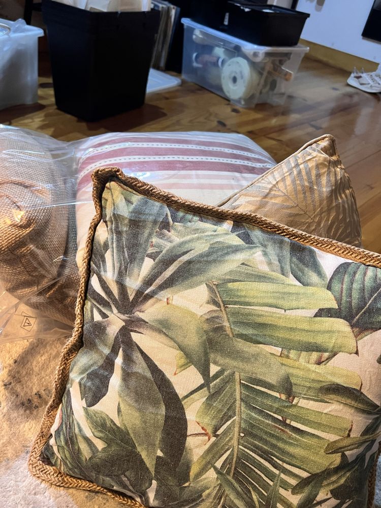 Almofadas varias - capa e enchimento / Pillows