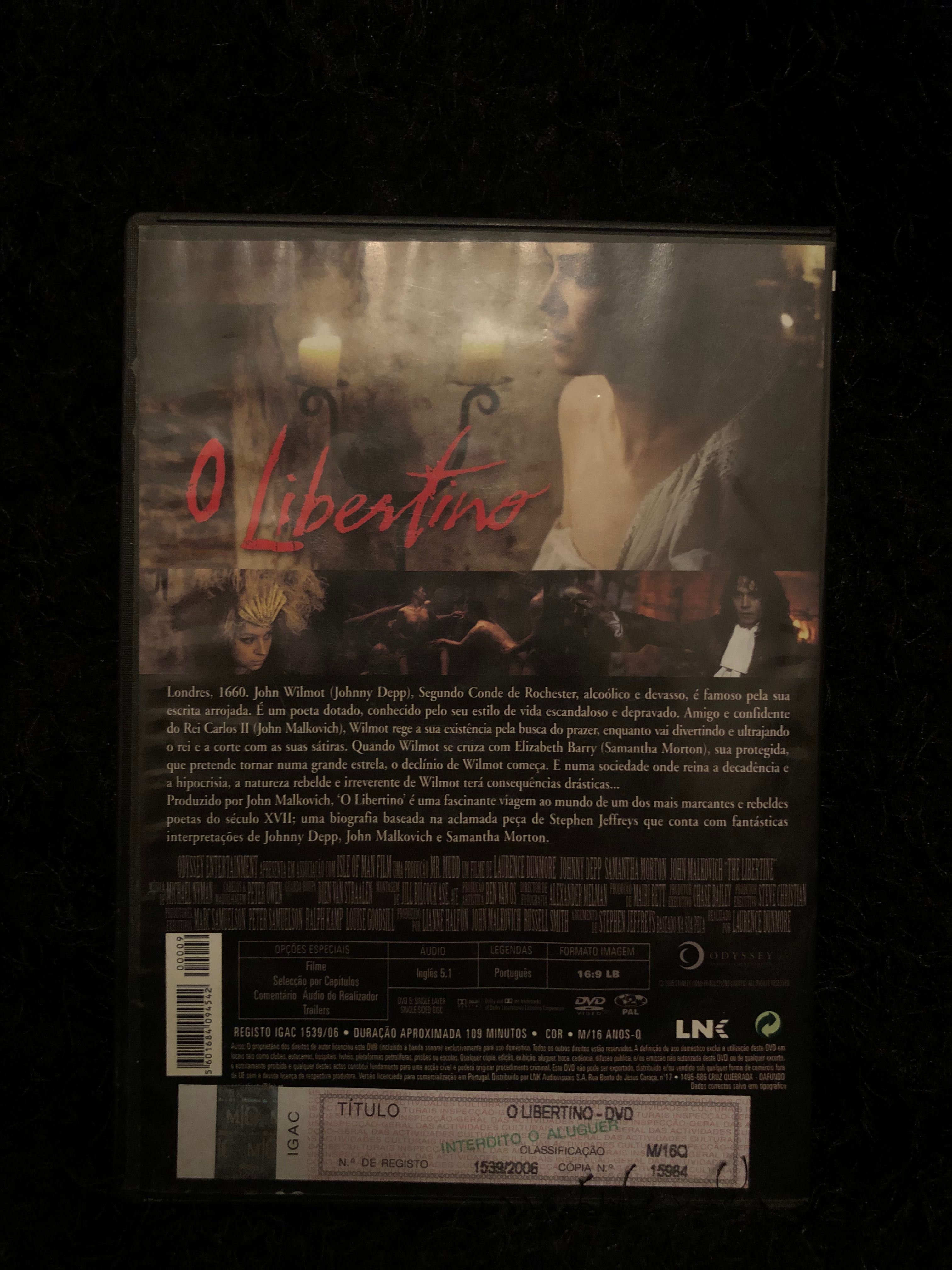 O libertino/John Malkovich, Clare Higgins, Johnny Depp