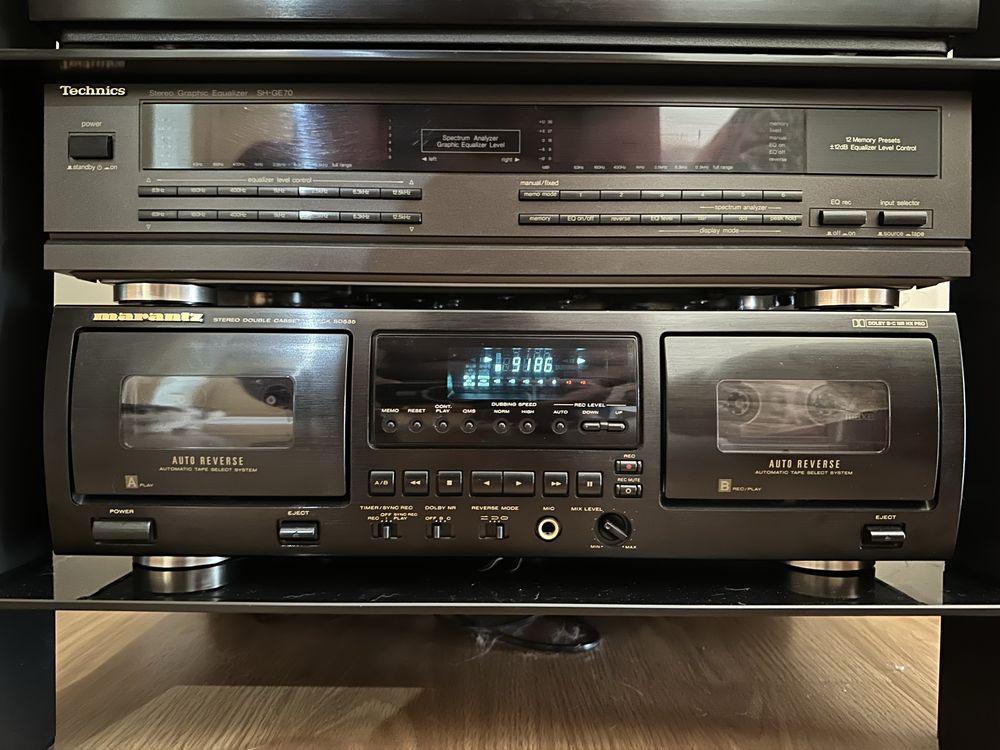 Deck Cassetes Duplo Marantz SD 535