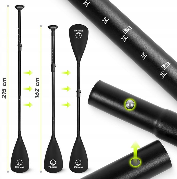 Deska SUP TSUNAMI DO Pływania Pompowana Gratis AKCESORIA Długa 350cm